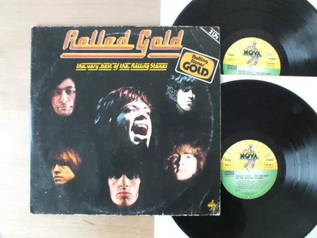 The Rolling Stones - Rolled Gold / The very best of    2LPs  gat  Vinyl  vg+