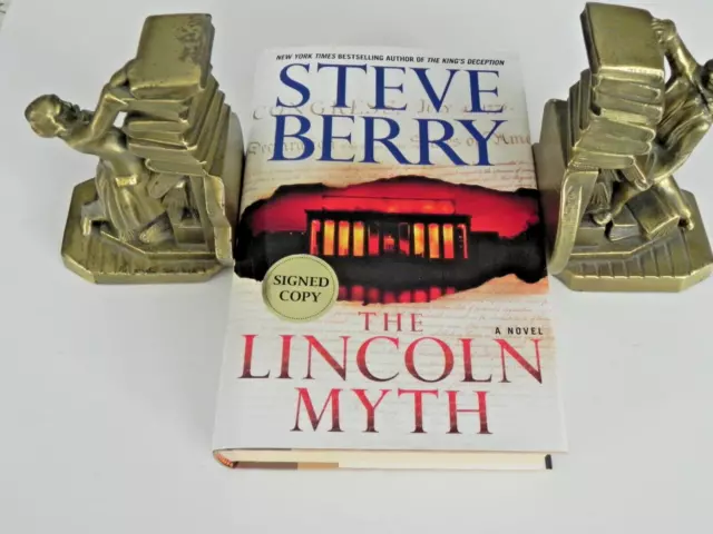 LINCOLN MYTH BY Steve Berry SIGNED Stated 1st Edition $20.50 - PicClick