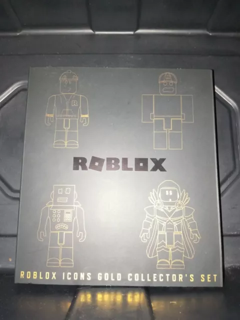 Roblox Golden Mr. Robot Virtual Item *CODE ONLY* 15th Anniversary Big Head  Gold