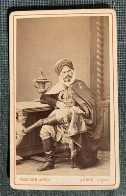 Prod'Hom et Fils Un garçonnet CDV vintage albumen carte de visite, Bône 