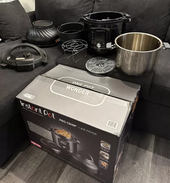Instant Pot Pro Crisp 7.6L Electric Multi Cooker and Air Fryer-pls