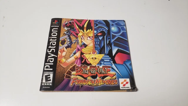 Yu-Gi-Oh Forbidden Memories PlayStation 1 PS1 Instruction Manual Only