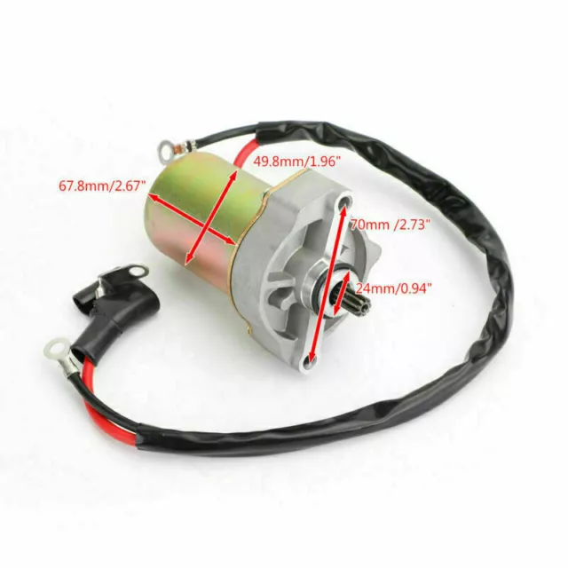 STARTER MOTOR For Yamaha Raptor 90 YFM90R ATV 09-13 90cc 4 Stroke 43D-H1800-00 2