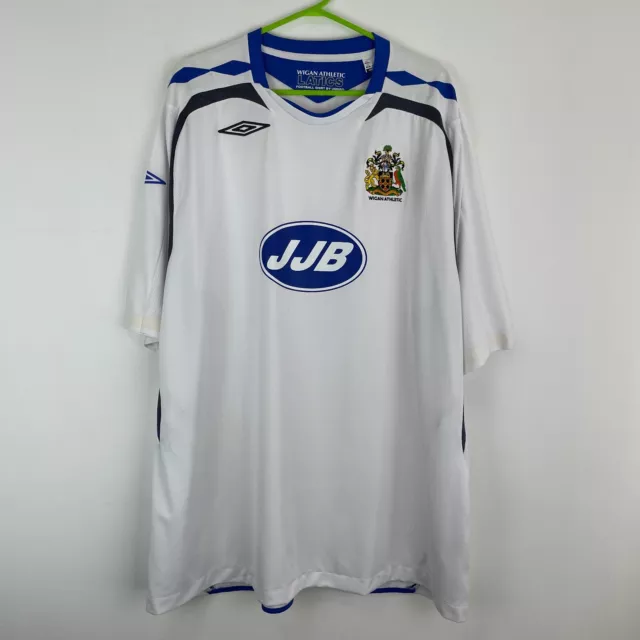 Wigan Athletic 2007-2008 Away Football Shirt Umbro Soccer Jersey Trikot sz 3XL