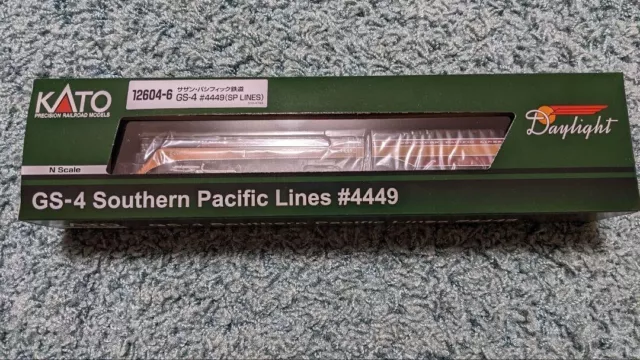 KATO N Gauge GW-4 Sounthern Pacific Lines #4449 SP LINES 12604-6 Model Railroad
