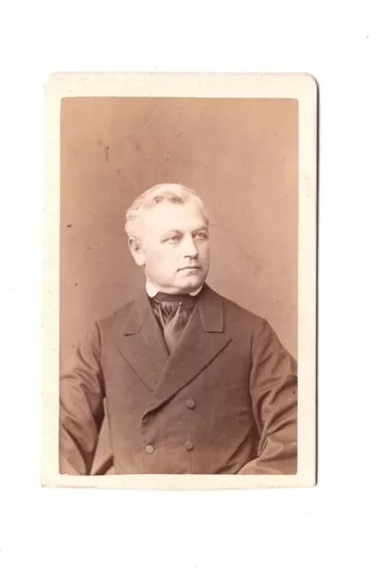 F. Grainer CDV Foto Herrenportrait - Reichenhall 1870er