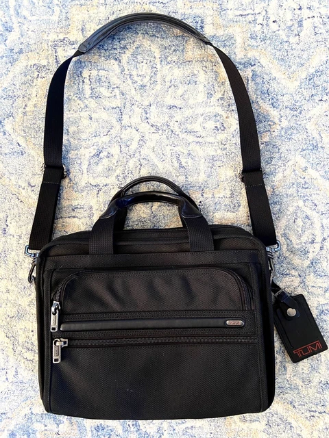 TUMI 26121D4 Alpha Ballistic Laptop Messenger Bag 14” Briefcase Expandable