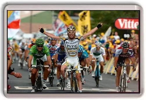 Mark Cavendish Tour de France Fridge Magnet