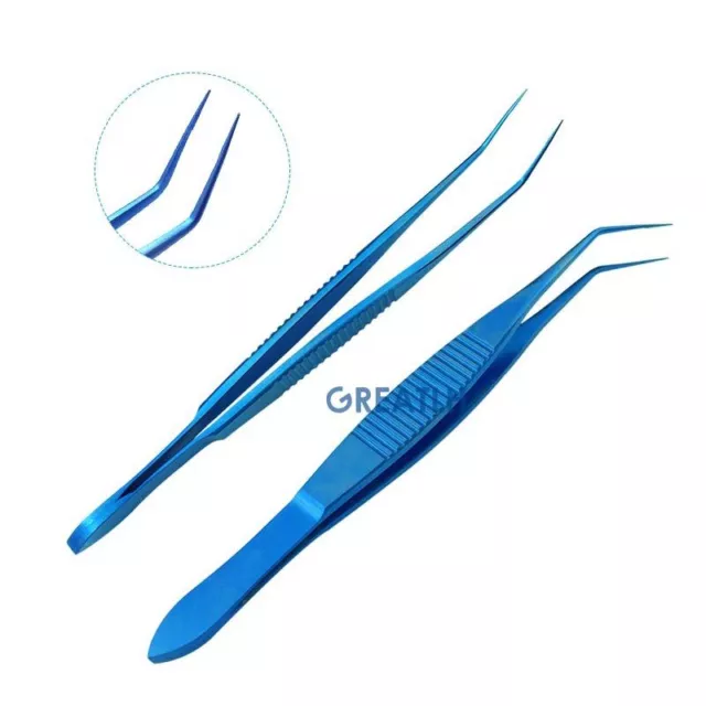 Titanium alloy Mcpherson Tying Forcep ophthalmic tweezer Ophthalmic instruments