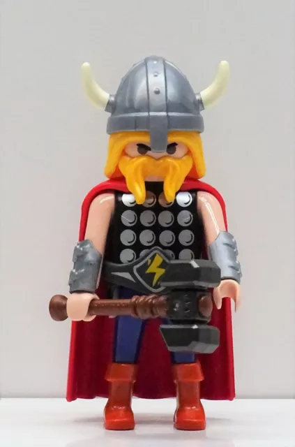 God Thor Thunder Hammer Playmobil To Donar Viking Father Odin Comic Custom RAR