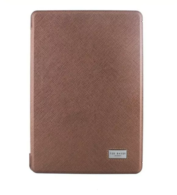 Ted Baker London offizielle Folio Cover Style Hülle Apple 10,5 Zoll iPad 2017 braun