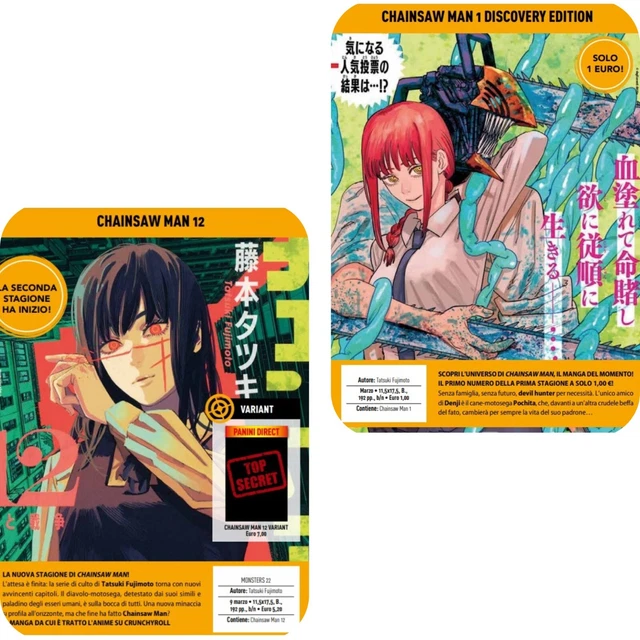 CHAINSAW MAN CALENDARIO 2023 + 1 VARIANT LIMITED manga SIGILLATO