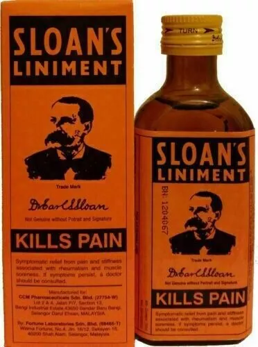 Huile de liniment anti-douleur Original Sloan's - 71 ml | Soulagement...