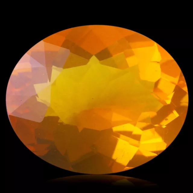 ★☆ OPALE DE FEU 2,86 CT du Mexique - 11,6 mm - GEM-1310E ☆★