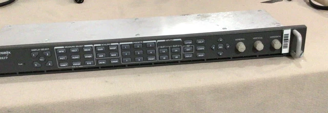 Tektronix WVR 8RFP Remote Front Panel For WVR8200 / WVR8300