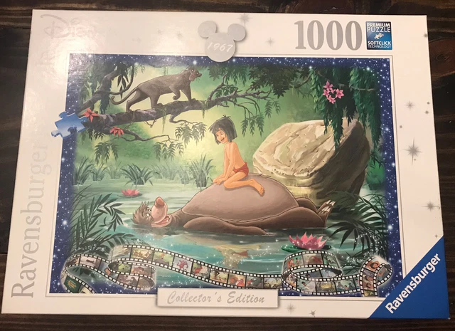 RAVENSBURGER DISNEY COLLECTOR'S Edition Jungle Book 1000 Pc Jigsaw ...