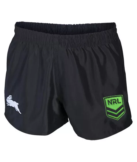 South Sydney Rabbitohs NRL Home Supporters Shorts Adults Sizes! NEW LOGO