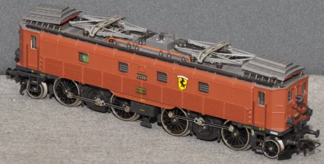 Roco 43926 E-Lok BR 12320 Be4/6 SBB braun für Märklin-Wechselstrom sehr gut a_H0