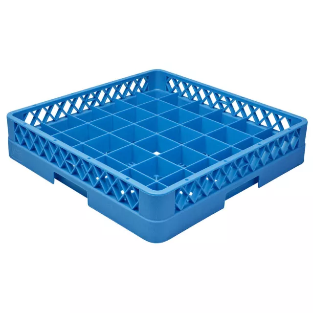 Caterrax 36 Compartment Glass Rack - 500 x 500 x 100mm