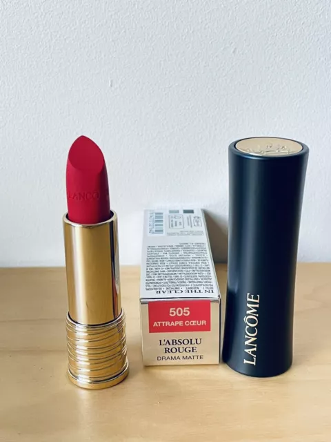 LANCOME LABSOLU ROUGE “DRAMA MATTE” #505 new $40.00 PicClick AU