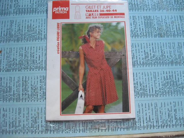 Patron Vintage Echo De La Mode - Jupe Cloche à 4 Pans - Taille 44 - Années 1960