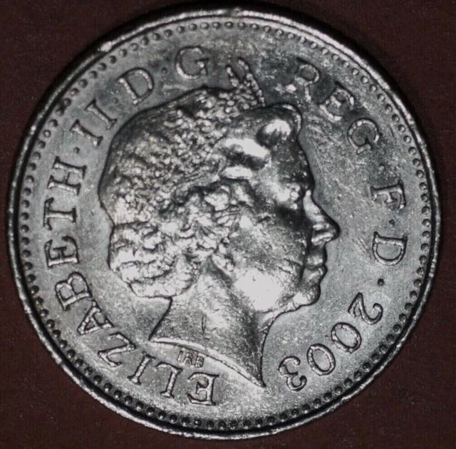 Great Britain 10 Pence 2003 KM# 989