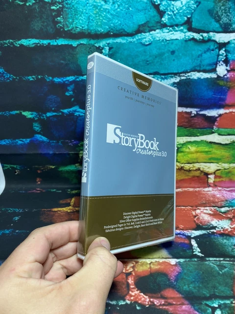 Creative Memories - Storybook Creator Plus 3.0 Software NUEVO SELLADO ""O!HOWTHRIFTY