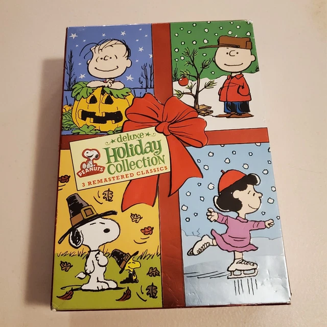 PEANUTS DELUXE HOLIDAY Collection Charlie Brown & the Gang DVDs