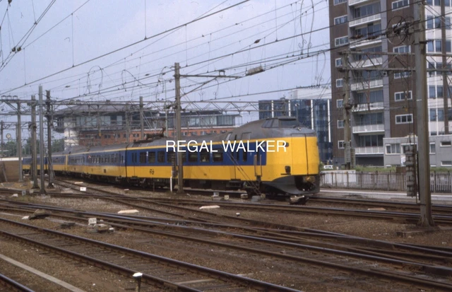 Dutch Emu ORIGINAL 35MM NL Dutch Netherlands Railway Slide - Emu 4096 Amsterdam C ...