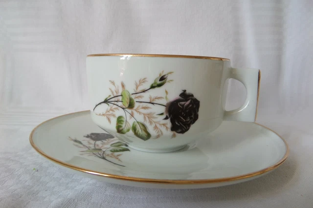Tasse à Déjeuner Porcelaine De Limoges Bernardaud - Bon état Occasion