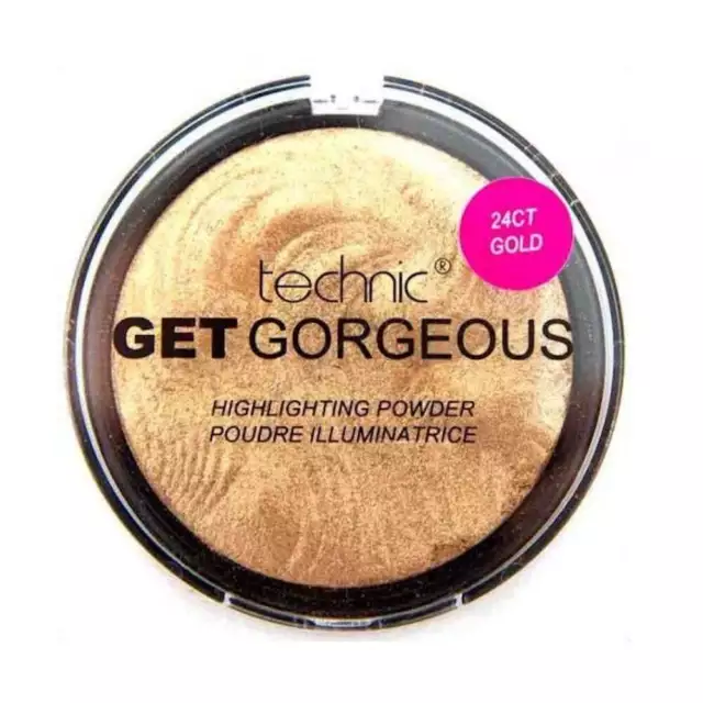 Technic Get Gorgeous Highlighting Powder - 24ct Gold