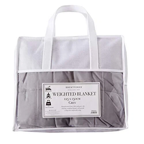 Brentfords Couverture lestée 4 kg Thérapie anti-anxiété autisme insomnie calm...