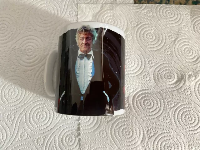 Doctor who  60th Anniversary  Third Doctor ceramic mug 2