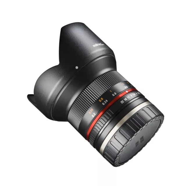 walimex pro 12/2,0 CSC Superweitwinkel Objektiv für Sony E-Mount schwarz 3