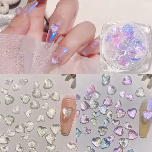 Amor Uña Estrás Cristal Decoración Joyería 3D Gems Manicura Mix Talla Multic <