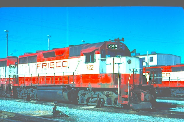 SLSF 722 GP-35, Memphis, Tn, 12/79; Kodachrome Original