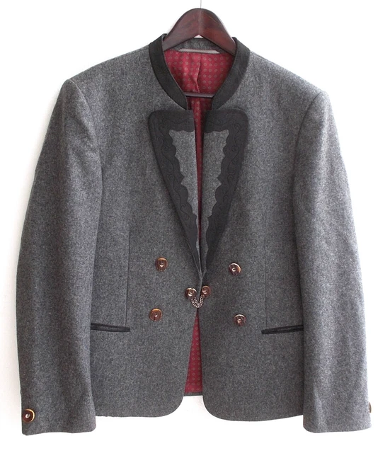 Herren Trachten Janker/Jacke grau Gr. 26 v. Schäffler