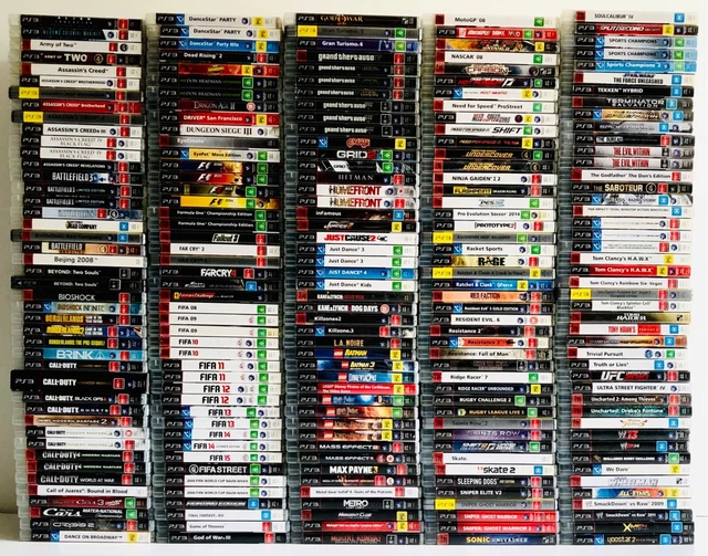 Sony Playstation 3 (Ps3) Games - Select From The Drop Down Menu - *Free Postage*