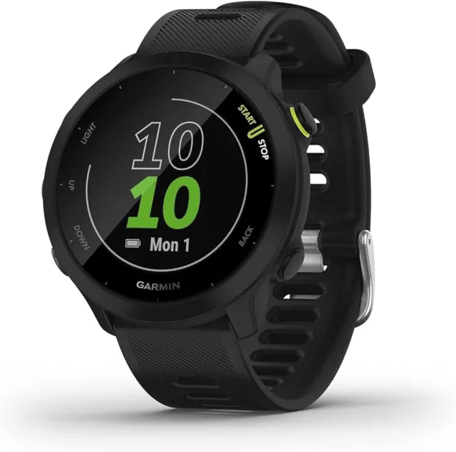 Garmin Forerunner 55 GPS Watch - Black Easy To Use Lightweight Running BRAND NEW