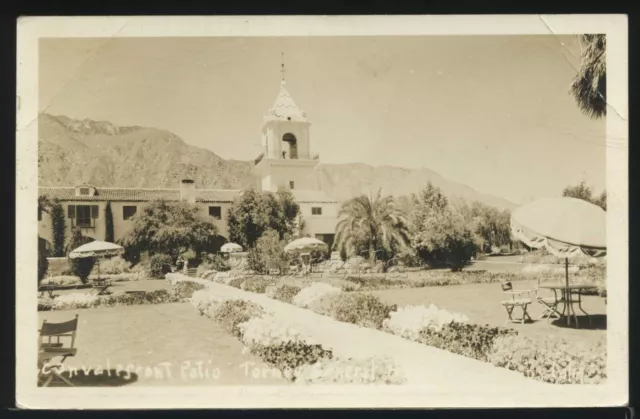 CA Palm Springs RPPC 1943 FORMER EL MARADA HOTEL now MILITARY HOSPITAL Riverside