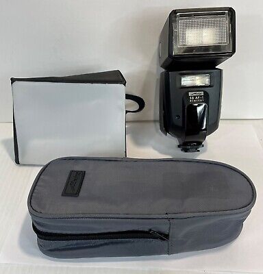 Metz Mecablitz 58 AF-1 Digital Shoe Mount Flash for Canon with Opteka Diffuser