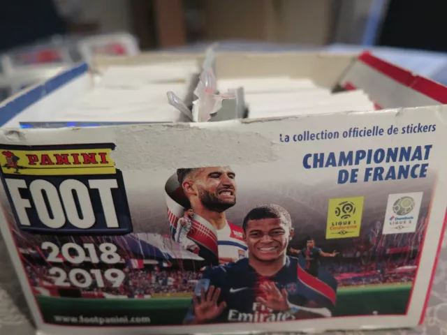 Panini  Lot De 10 Images Foot 2018-2019 A Choisir Dans La Liste 