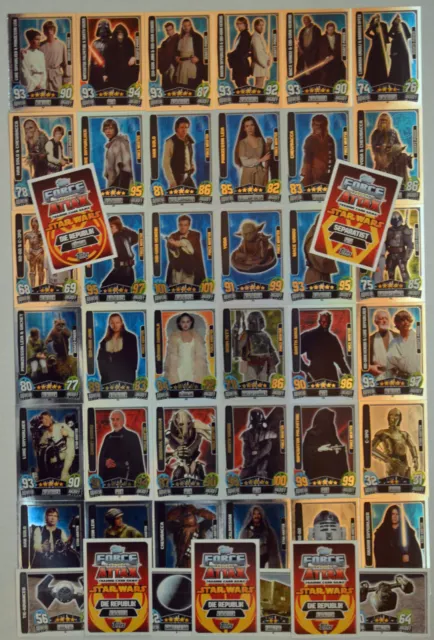 Force Attax Movie Card Serie 3 Force Meister aussuchen Topps Star Wars Karten