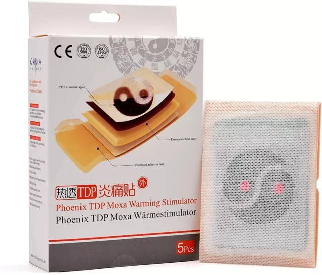 TDP Moxa Warming Stimulator/ Pain Relief & Muscle/  Self-Activating Heat Plaster
