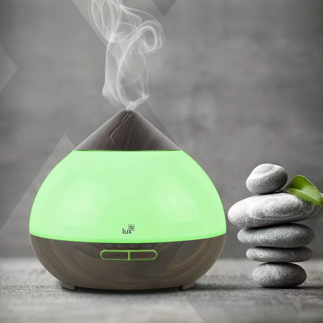 Aroma Diffuser Likemylux 300ml Luftbefeuchter Ultraschall Öl Diffusor LED