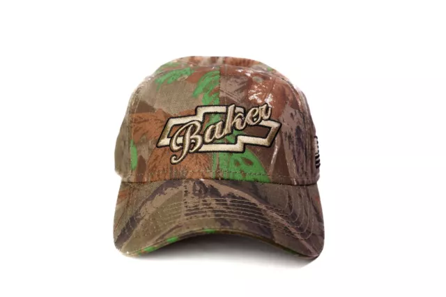 Camouflage Baker Logo Hat, Brand New, Adjustable