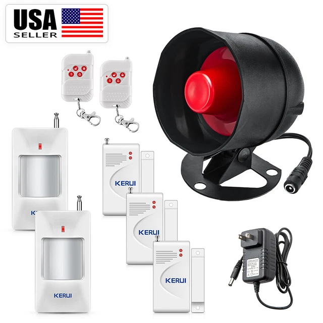WIRELESS HOME GARGE Alarm System Security Motion Detector Door Sensor