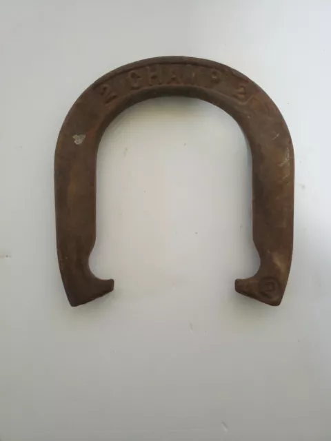 Vintage #2 Champ Horse Shoe Marvelously Rusty Home Decor