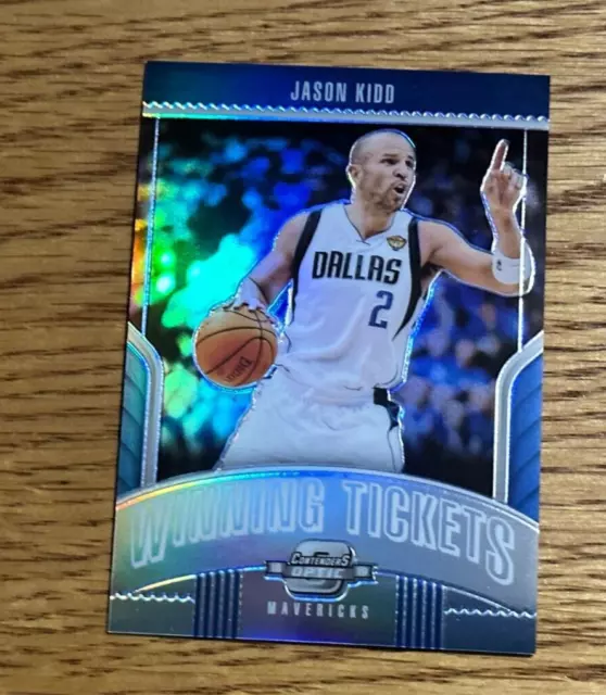 JASON KIDD 2018-19 Panini Contenders Optic #16 Winning Tickets Prizms