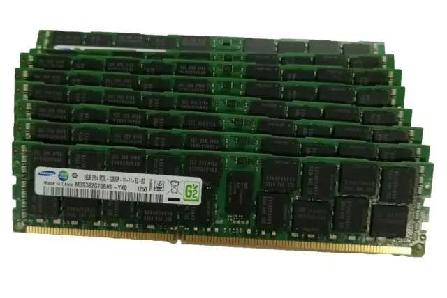 Samsung  8 x 16GB 2RX4 PC3L-12800R DDR3-1600MHZ SERVER MEMORY Cisco